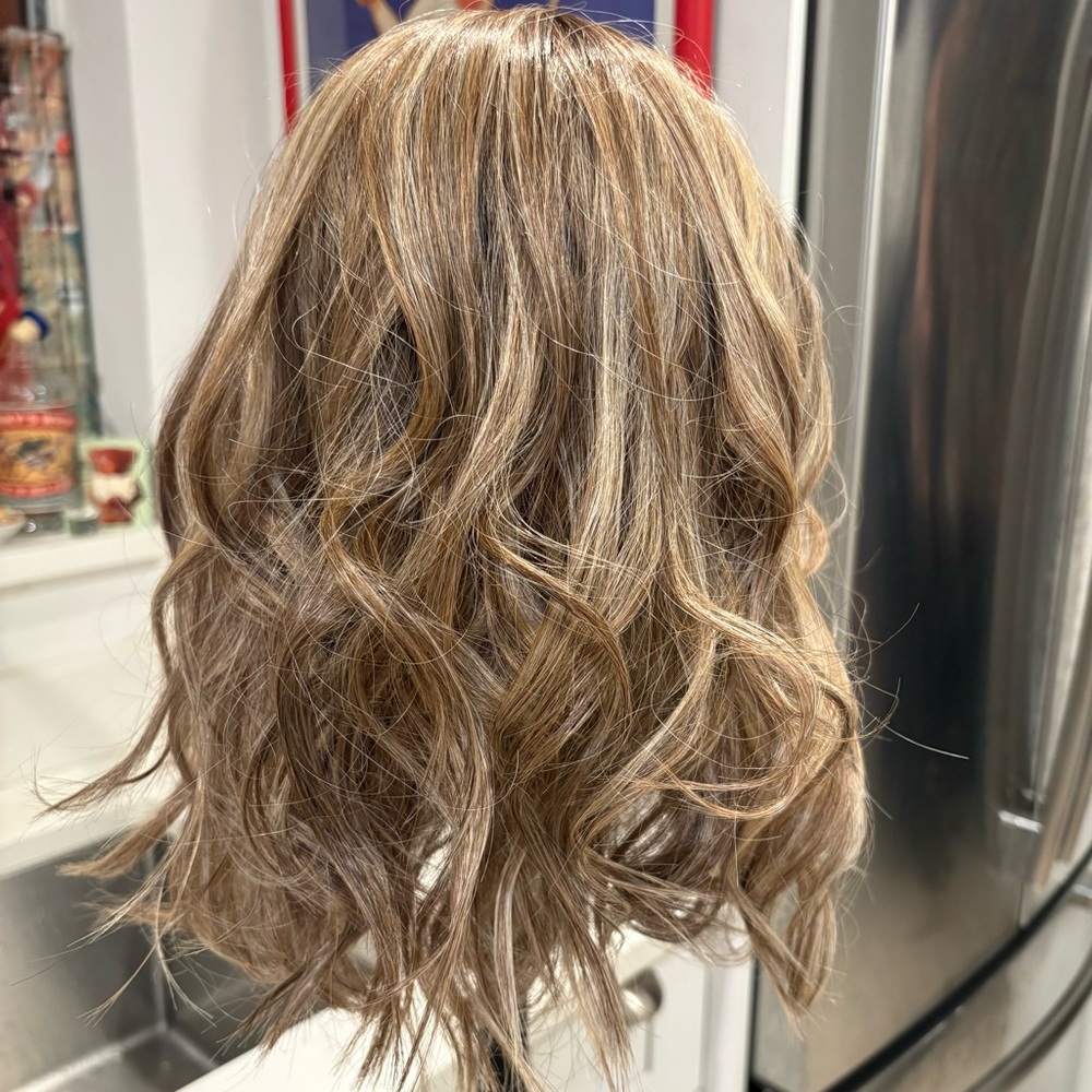 Raquel Welch Wavy Day Wig - Shaded Cappuccino - Picture 3 of 12